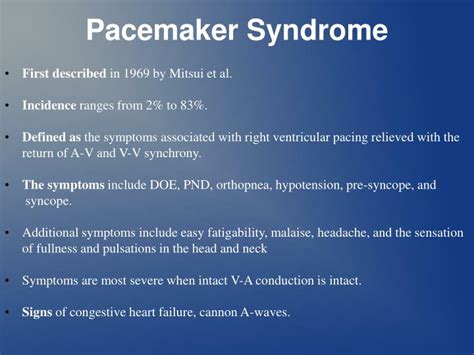 PPT - Pacemaker Malfunction PowerPoint Presentation - ID:5755499