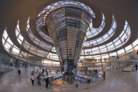 Cúpula del Reichstag, Berlín (Alemania) | Techos, Viajes, Bonito