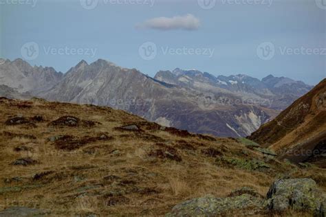 hiking in the swiss alps 10172602 Stock Photo at Vecteezy