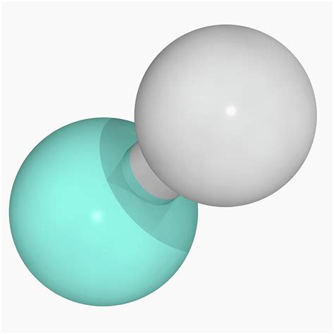 Hydrofluoric Acid Molecule Photograph by Laguna Design/science Photo ...