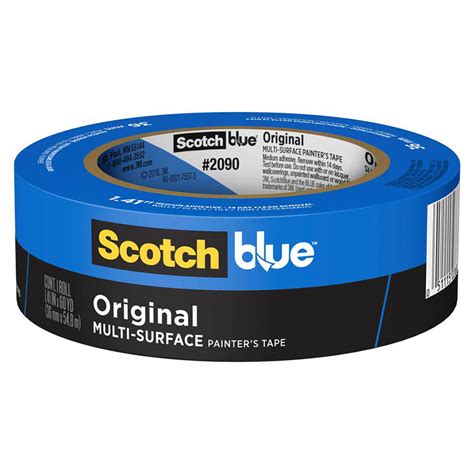 3M 2090 Blue 60 Yds ScotchBlue Original Multi-Surface Painter's Tape