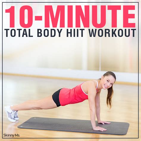 10-Minute Total Body HIIT Workout