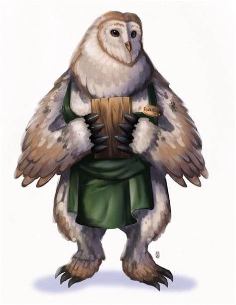 [OC] Porridge the Awakened Owlbear