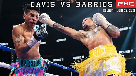 A Look Back at Round 11 of Gervonta Davis vs Mario Barrios | June 26, 2021 - YouTube