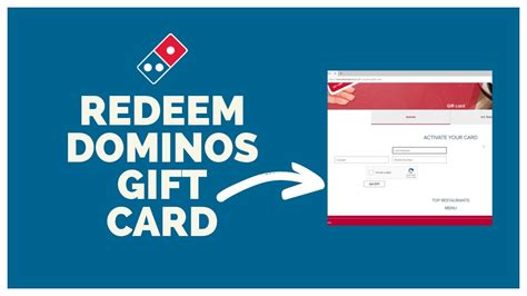 How to Redeem Dominos Gift Cards | Use Dominos Gift Card Online 2022 - YouTube