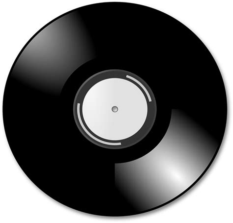 Disc Record Gramophone · Free vector graphic on Pixabay