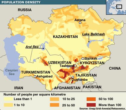 Blank Map of Central Asia | History Forum