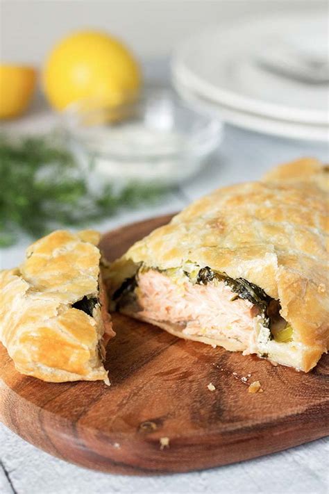 Salmon Wellington - Creamy, Flaky & Delicious