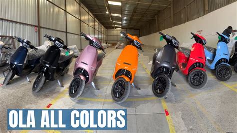 Ola Electric Series S E-scooter Colour Options Revealed:, 57% OFF