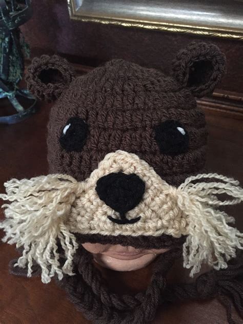 Sea Otter Hat Crochet Sea Otter Hat Crochet Otter Hat