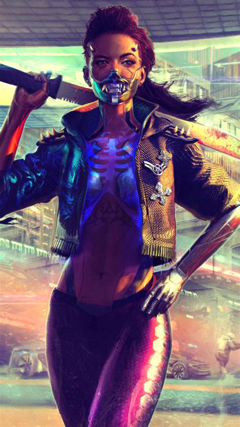 540x960 Resolution 4K Cyberpunk 2077 Cool 2023 Art 540x960 Resolution Wallpaper - Wallpapers Den