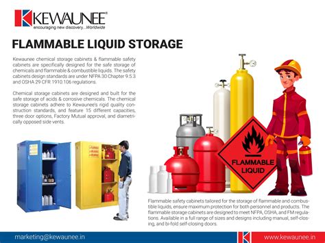 Flammable Liquid Storage: 10 Tips for Organizing & Labelling | Kewaunee