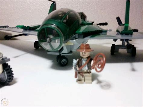 Lego Indiana Jones Raiders of the Lost Ark Fight on the Flying Wing ...