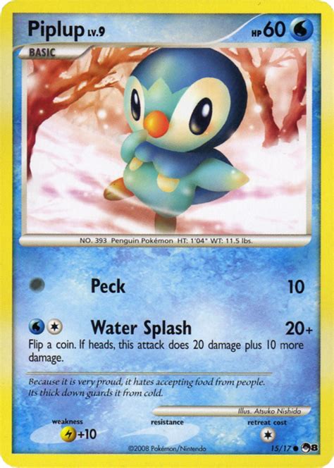 Piplup (Diamond & Pearl 93) - Bulbapedia, the community-driven Pokémon encyclopedia