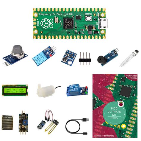 Buy Robocraze Raspberry Pi Pico Ultimate Kit with Manual | Raspberry Pi ...