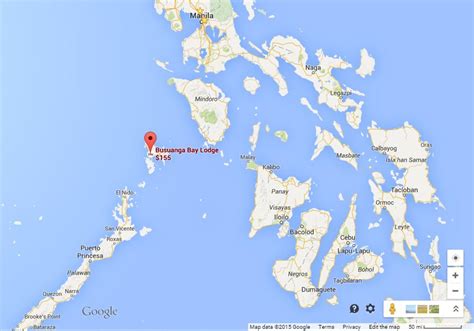 Manila to Coron Map – R Scott Tyler