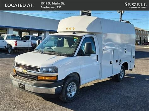 New 2023 Chevrolet Express Cutaway 3500 Regular Wheelbase in Odessa #A34624 | Sewell Family of ...