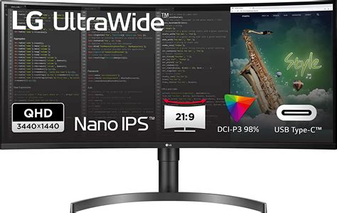 LG Electronics 35'' UltraWide QHD HDR VA Curved Monitor : Amazon.co.uk: Computers & Accessories