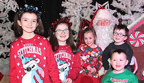 IN PICTURES: St. Eithne's P.S. pupils special visit from Santa and Mrs Claus at The Elf Workshop ...