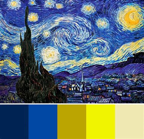 blue and yellow | Night art, Starry night painting, Van gogh art