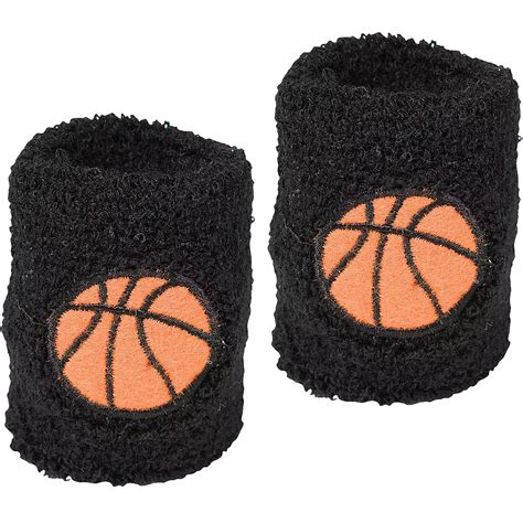 Basketball Sweat Bands 2ct | Party City