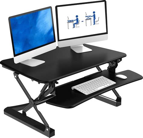 35 Inch FlexiSpot M2B Standing Desk Converter: Australia | Ubuy