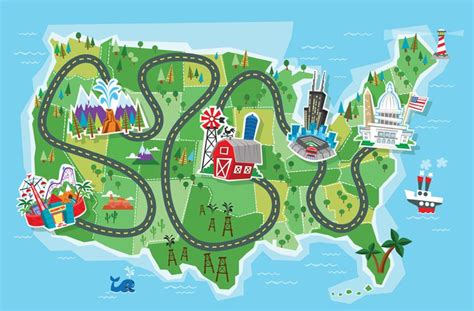 Us map clip art free clipart image 5 - Clipartix