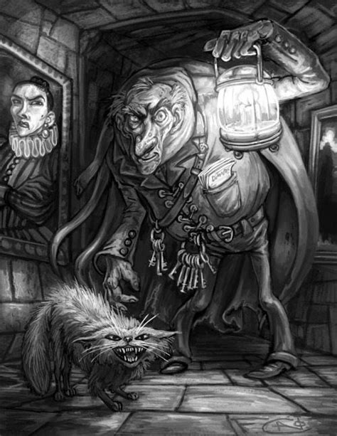 Argus Filch and Mrs Norris | Harry potter fan art, Harry potter, Harry ...