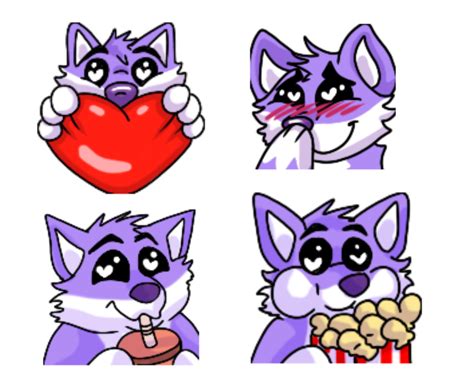 Commission: Custom Discord Emotes : r/furry