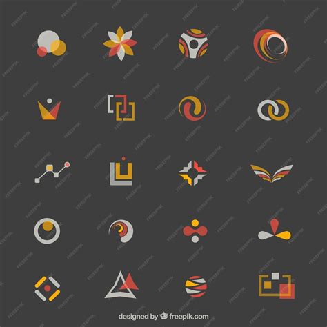 Free Vector | Abstract logos