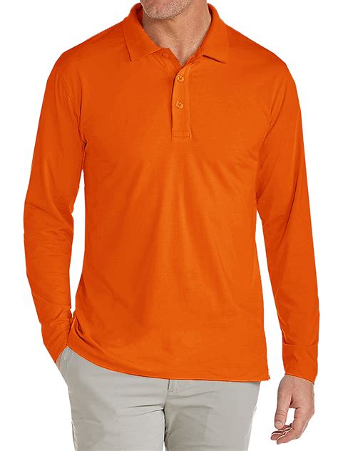 Men's Long Sleeve Polo Shirts - Walmart.com