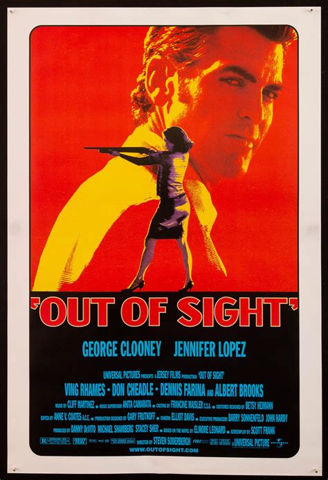 Out of Sight Vintage Movie Poster