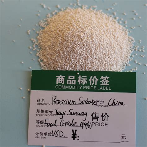 Potassium Sorbate Food Grade 99% C6h7ko2 - China Potassium Sorbate and Potassium Salt