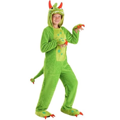 Halloweencostumes.com X Small Boy Spotted Green Monster Costume For Boys., Orange/green : Target