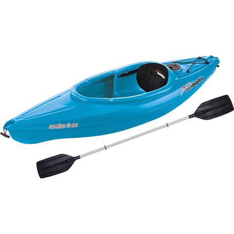 Sun Dolphin Aruba 8' SS Sit-In Kayak, Paddle Included