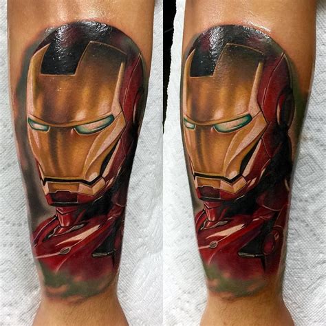 12+ Awesome Iron man arm sleeve tattoo ideas