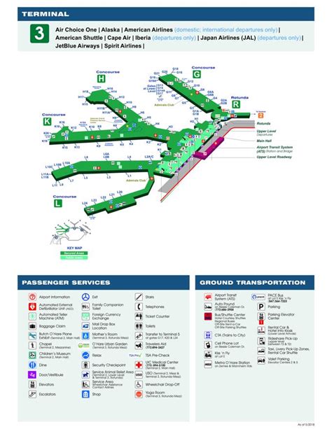 O Hare Airport Map Ord Printable Terminal Maps Shops Food | Images and Photos finder