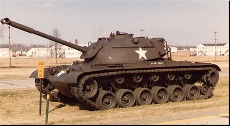 The M48 Patton was the last tank to be named after General George Patton. Description from ...