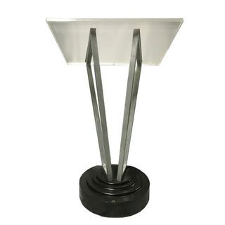 Aluminum Podium with Plexi Glass - Display Group