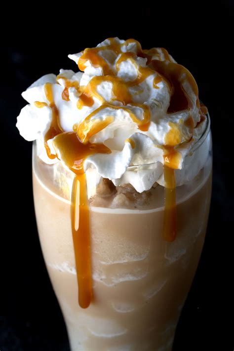 Homemade Salted Caramel Frappe