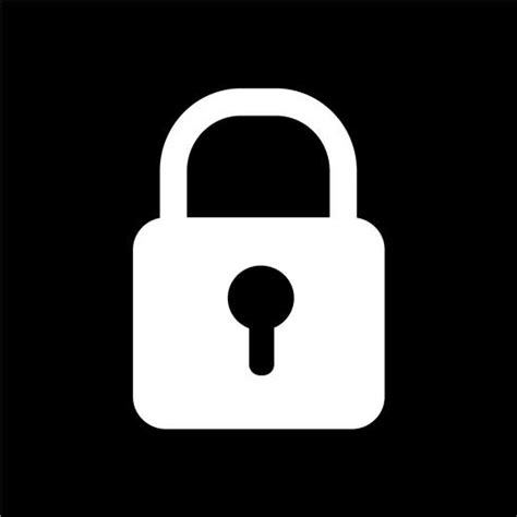 Blue Lock Icons Digital Pictures Downloads