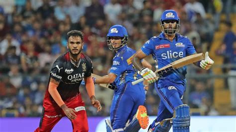 Highlights MI vs RCB, IPL 2023: Mumbai Indians Hunt Down 200 After Suryakumar Yadav Blitz - News18