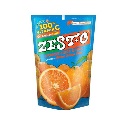 Zest-O Orange Juice Drink 200ml - Almere Pinoy Store