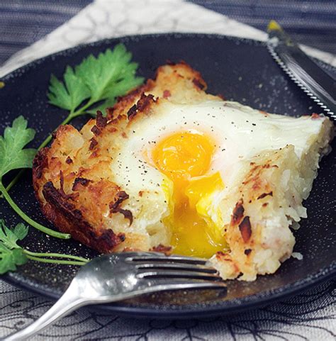 Swiss Rosti: Shredded Potato Casserole with Ham and Eggs ...