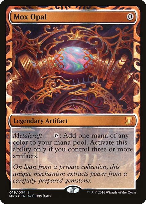 Mox Opal - Masterpiece Series: Kaladesh Inventions - Magic: The Gathering