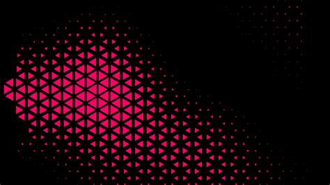 Pink Black Triangles Geometric Shapes 4K HD Abstract Wallpapers | HD Wallpapers | ID #76075