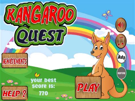 App Shopper: Kangaroo Quest - Make The Roo Run And Jump (Games)