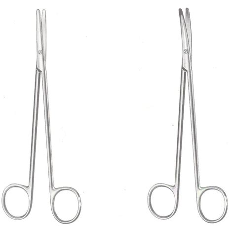 Metzenbaum Dissecting Scissors 150 Mm Straight/Curved Jalal, 49% OFF