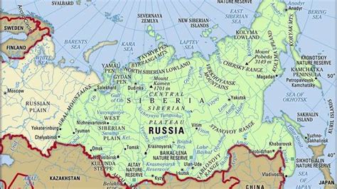 Siberia | region, Asia | Siberia map, Russia map, Siberia russia