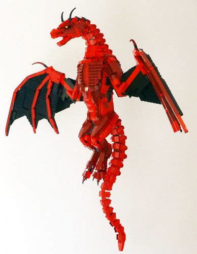 Smaug in 2020 | Lego sculptures, Cool lego creations, Lego dragon